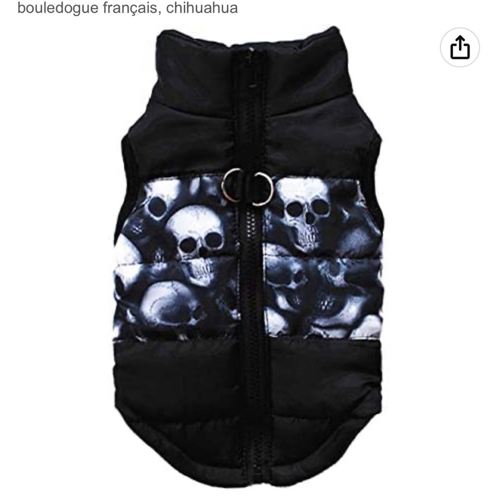 Dog puffer jacket NEW